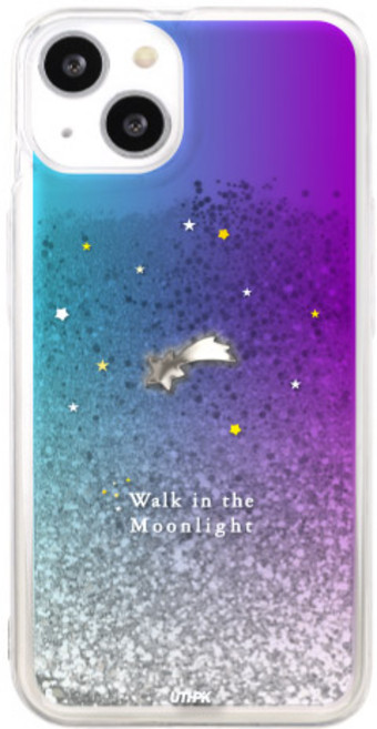 유스픽 도금 스티커 달빛 별빛 글리터 휴대폰 케이스