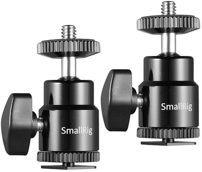 스몰리그 카메라 핫슈 미니 볼헤드 마운트, 2059, 2개