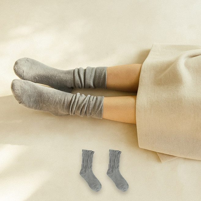 유어삭스 산후 조리원 무압박 도톰한 임산부 양말 그레이 그레이, 그레이 2켤레