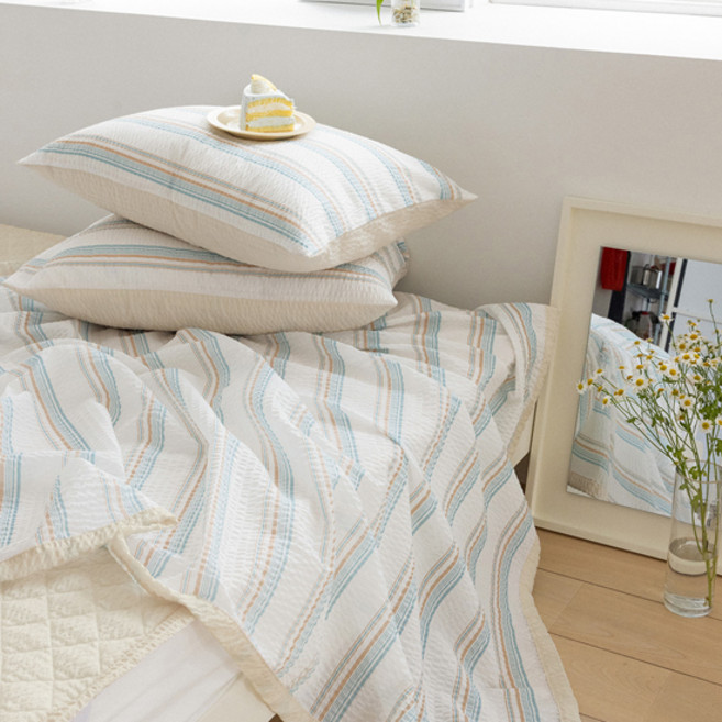 쉬즈홈 시어서커 홑이불 세트