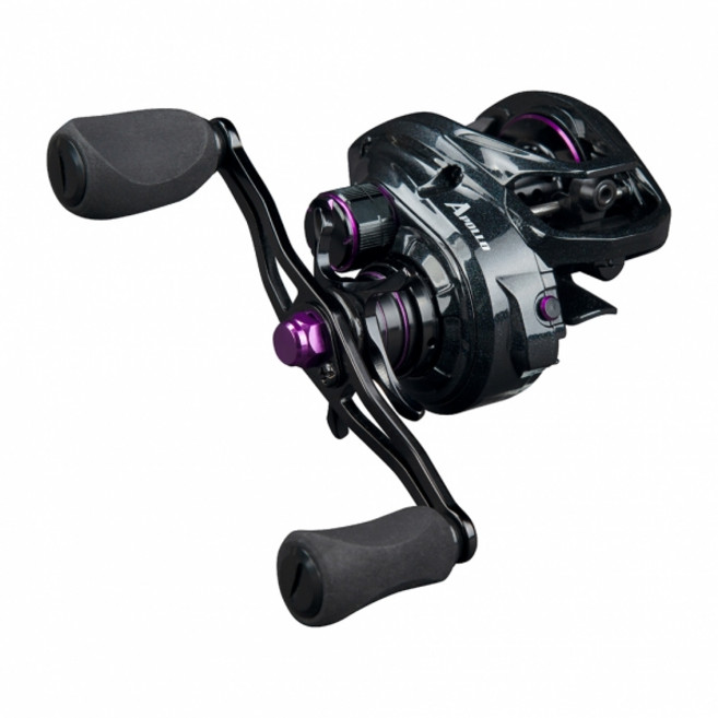 바낙스 아폴로 SV 베이트릴 배스릴, 111GL, 블랙 + 퍼플