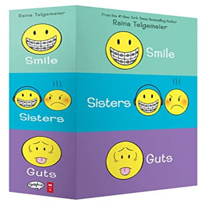 Smile Sisters and Guts - The Box Set:레이나 텔게마이어 3종 박스세트, Graphix