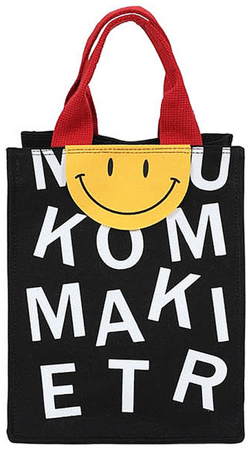 미나티 E18 스마일 데일리 캔버스 토트 에코백