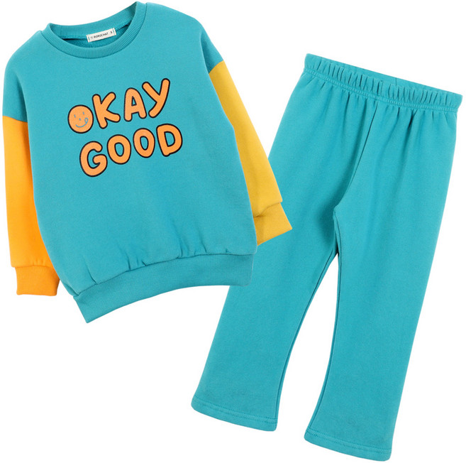 로로샤 아동용 포밍 기모 상하의 세트