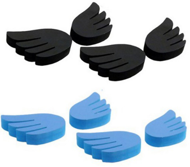 네오그린 나이트라이트 엔젤윙 반사 도어가드, 블랙 + 블루, 8개