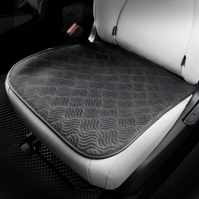 카이프 비엔토 논슬립 차랑용 에어매쉬 방석, 1개, 블랙