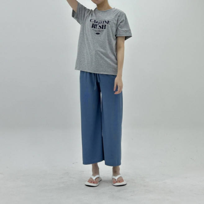 안다로미 여성용 퓨렌지 반팔 티셔츠