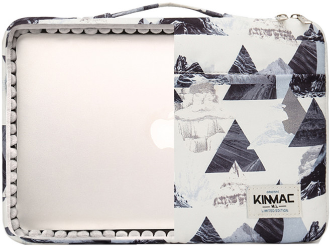 KINMAC 360度防護筆記型電腦收納保護套, 珠穆朗瑪峰 多色, 1個