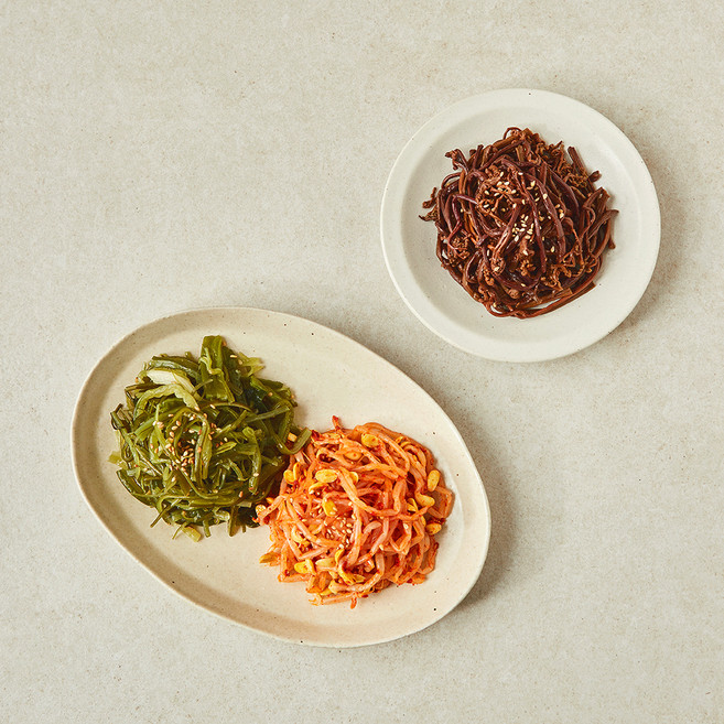 식탁위의사계 비빔밥 나물 3종 세트 560g, 1세트