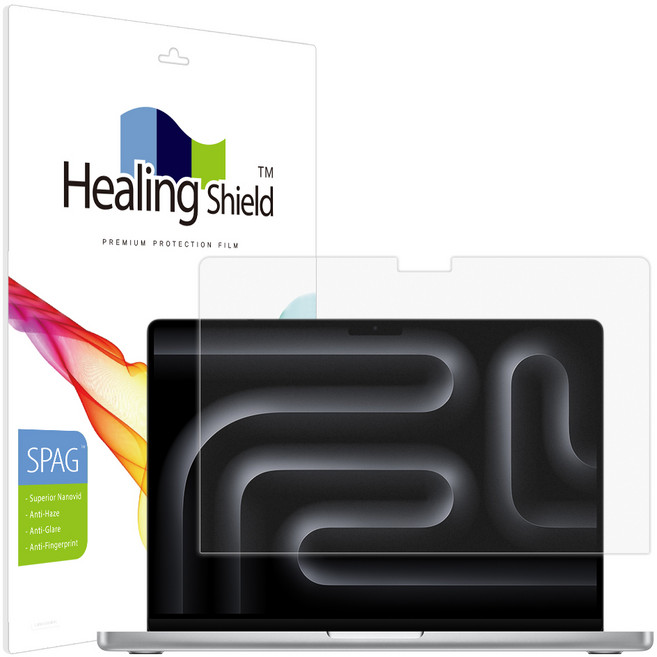 Healing Shield MacBook Pro 14 M4 M5 優質低反射保護膜, 1套