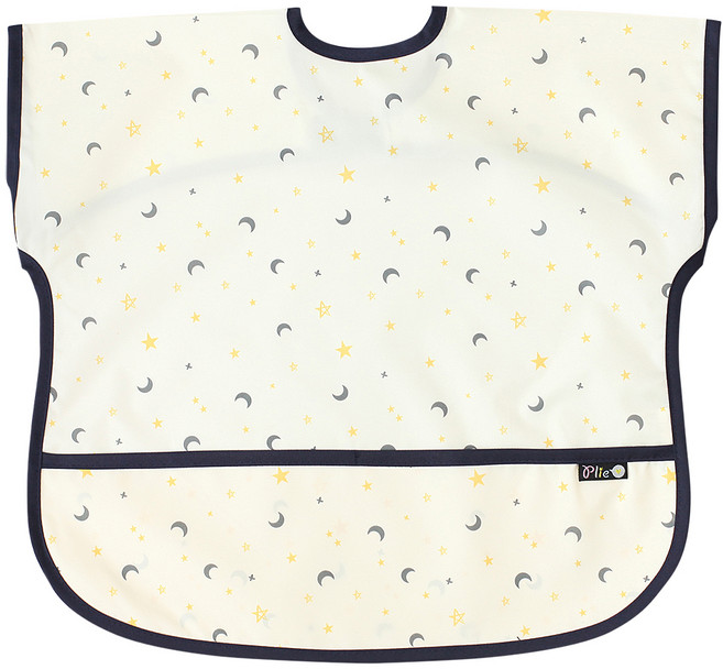 플리에 유아용 방수 반팔 턱받이, 19 별달, 1매, 1개