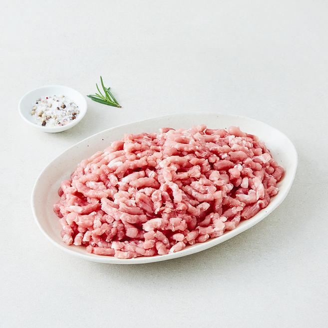 선진포크 한돈 무항생제 인증 뒷다리 다짐육 (냉장), 1개, 500g