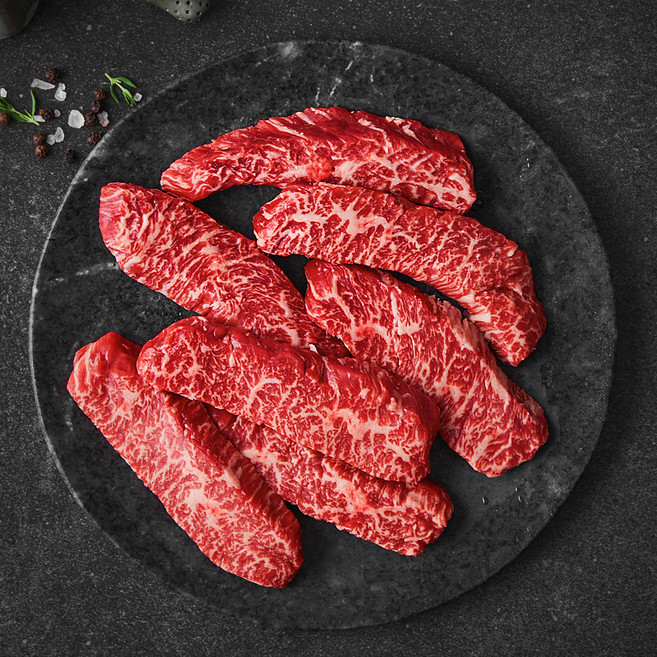 실속한우 조은장터 안창살 1등급 구이용 (냉장), 200g, 1개