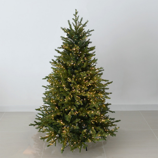 프렌치트리 + 지네전구 1200p 세트, 그린