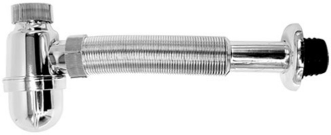 세면대 벽배관용 직관트랩, 1개