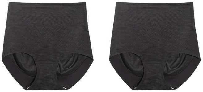 문릿 뱃살 똥배 잠금 팬티 베이직 2p