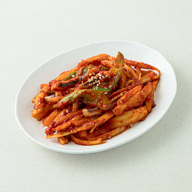 식탁위의사계 데친오징어 도라지오이무침, 140g, 1개