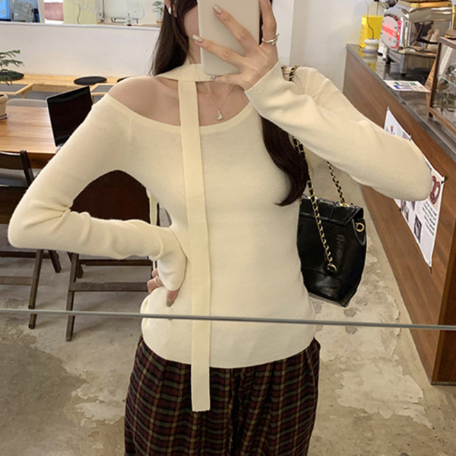 LUNA GIRL 女款 Jupia 肩部針織衫 L24WKN101728