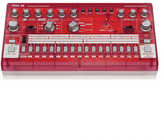 배링거 아날로그 신디사이저 RD-6, 스트로베리, RD-6-SB, 1개