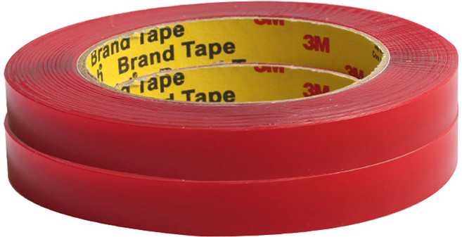 3M 壓克力透明雙面膠帶 14mm x 5m, 2捲