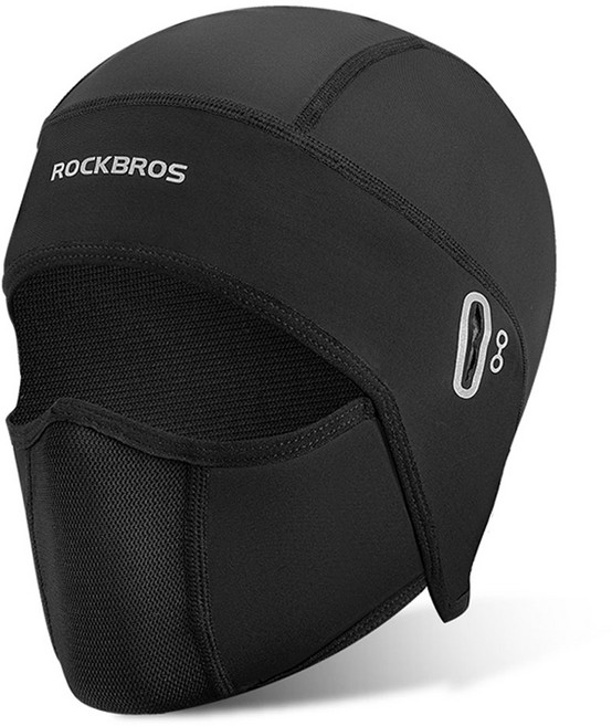 락브로스 스포츠 자전거 바라클라바 LF8464, 블랙, 1개