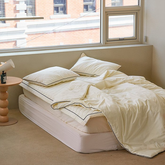 울렌 마드모아 고밀도 순면 호주산 양모 차렵이불