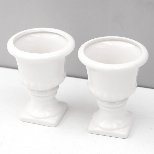 morningscent 르네상스 소형 화분, 2개