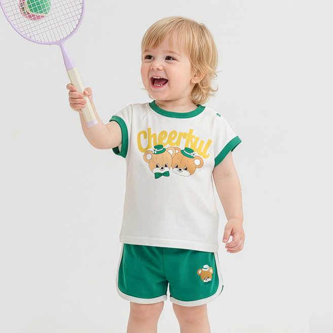 MilkBaby 클로젯 베이비 여름 상하의 세트