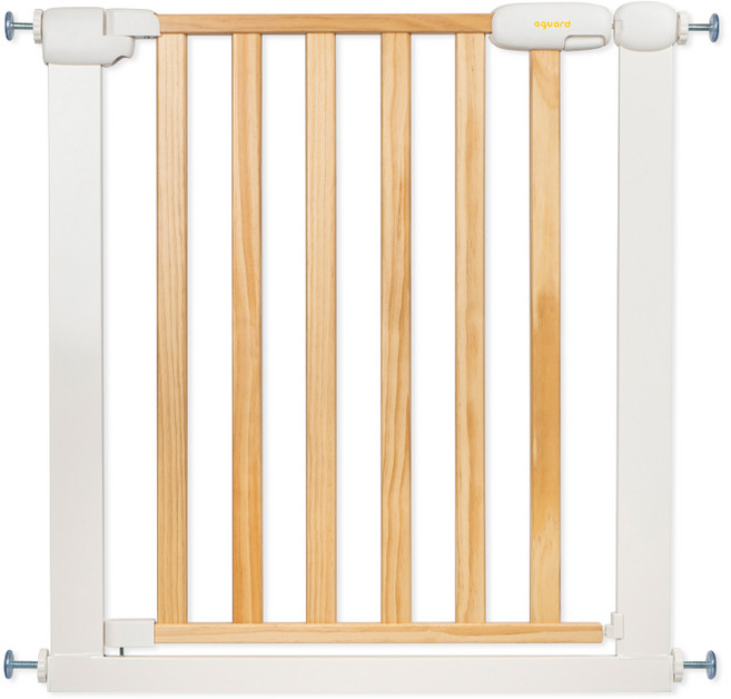 아가드 이지슬라이드 원목 유아 안전문, 아이보리