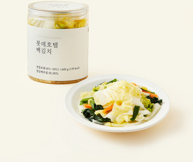 롯데호텔 백김치, 600g, 1개