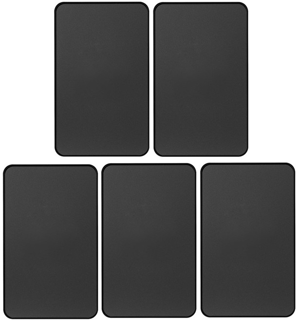 제일전기공업 디아트플러스 메탈블랙 블랭크 1개용, 5개