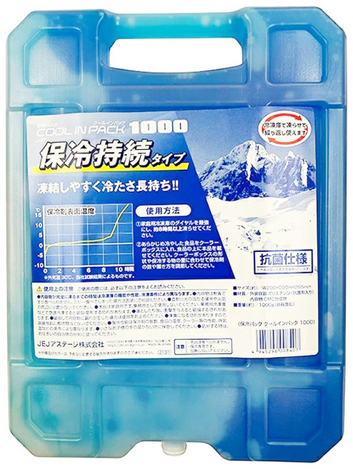 제이제이아스테이지 1000 블루 아이스팩, 1개, 1세트