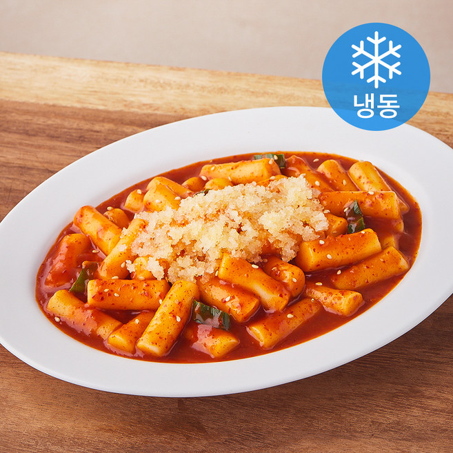 조선전골 톡톡 날치알 매콤 떡볶이 (냉동), 670g, 1개