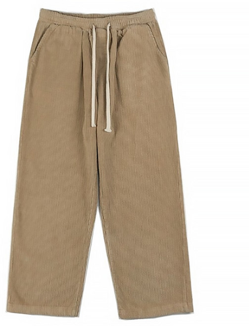 마켓에이 남성용 코듀로이 스트레이트 팬츠