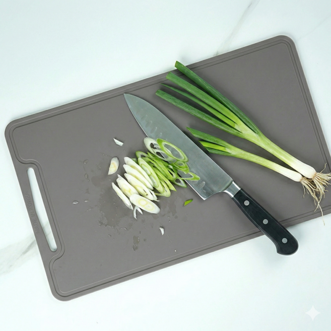 소노리떼 국산 실리콘 다양한 색상 도마, 그레이, 1개