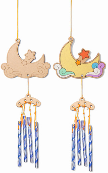 민화샵 전통풍경 만들기재료 실 랜덤발송, 달(UDPWD026D), 10개