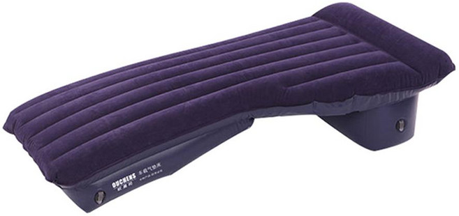 車用充氣車宿床墊 中型, 深藍色, 通用