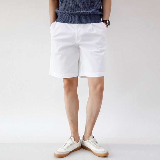 HARRISON HOMME 男士寬版卡其短褲 RTW1943