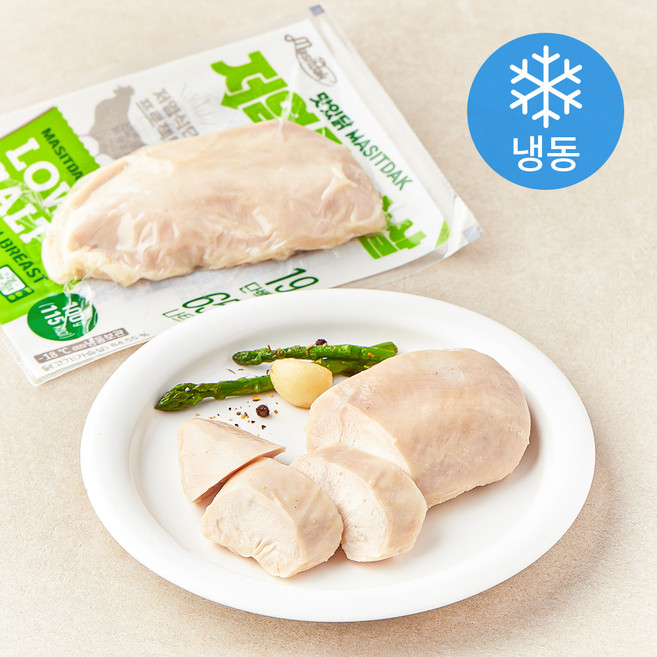 맛있닭 닭가슴살 저염 (냉동), 100g, 5개, 1개입