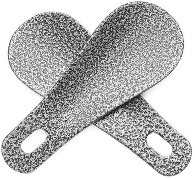 피피홈리빙 스테인레스 미니 휴대용 구두주걱, 쿠키앤크림, 2개