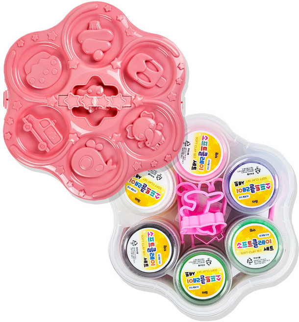 아이비스 SOFT 클레이 세트, 클레이 12색, 1세트