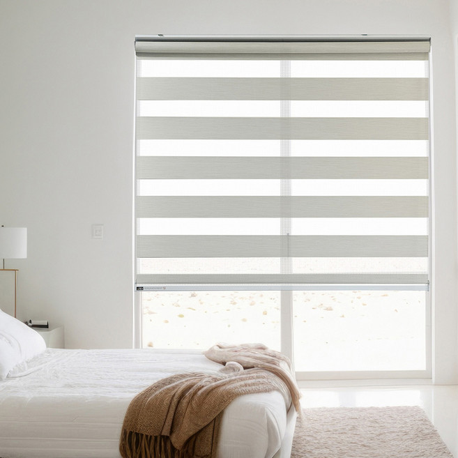 끌래망스 내추럴 암막 콤비블라인드