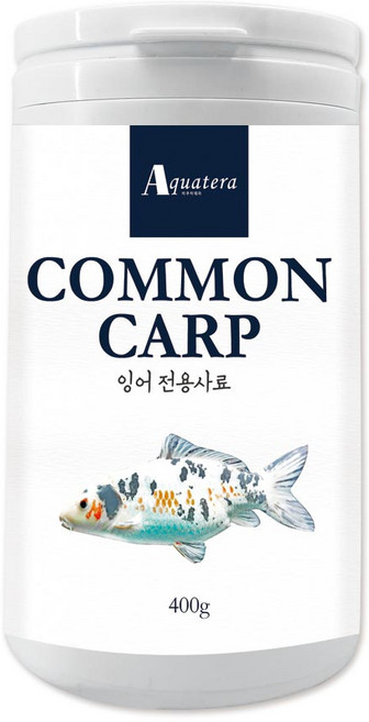 아쿠아테라 잉어 전용 사료, 400g, 1개