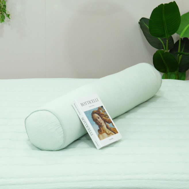 스누즈 스노우 시어서커 베라 여름 바디필로우 솜포함, 민트