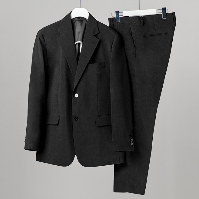 카포넬 남성용 아이스 블랜딩 썸머 린넨 수트세트 CU2004