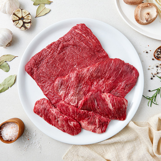 한우 양지 덩어리 1+등급 찜 / 국거리 / 장조림용 (냉장), 1개, 1kg