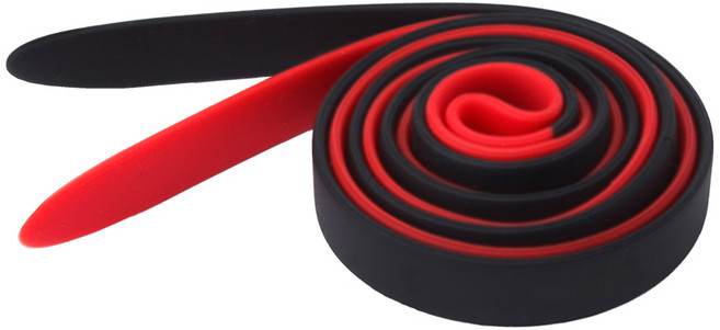 피닉스 실리콘 밴드 PB-100, 레드 + 블랙, 1개