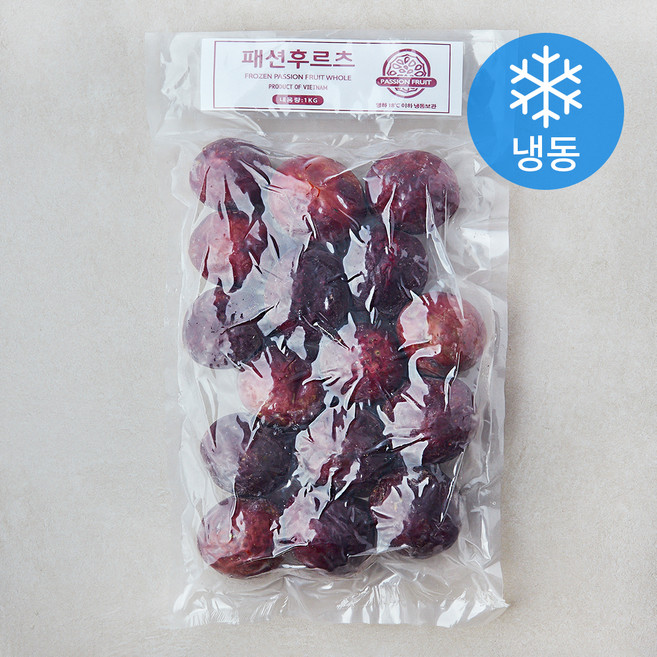 패션후르츠 (냉동), 1개, 1kg