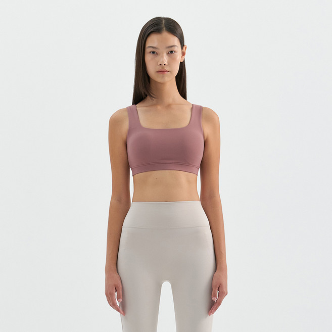 프론투라인 여성용 티나 데일리 스퀘어 브라탑 요가 나시