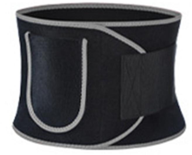 스포츠 피트니스 포켓 복부 벨트 01, 1개, 그레이